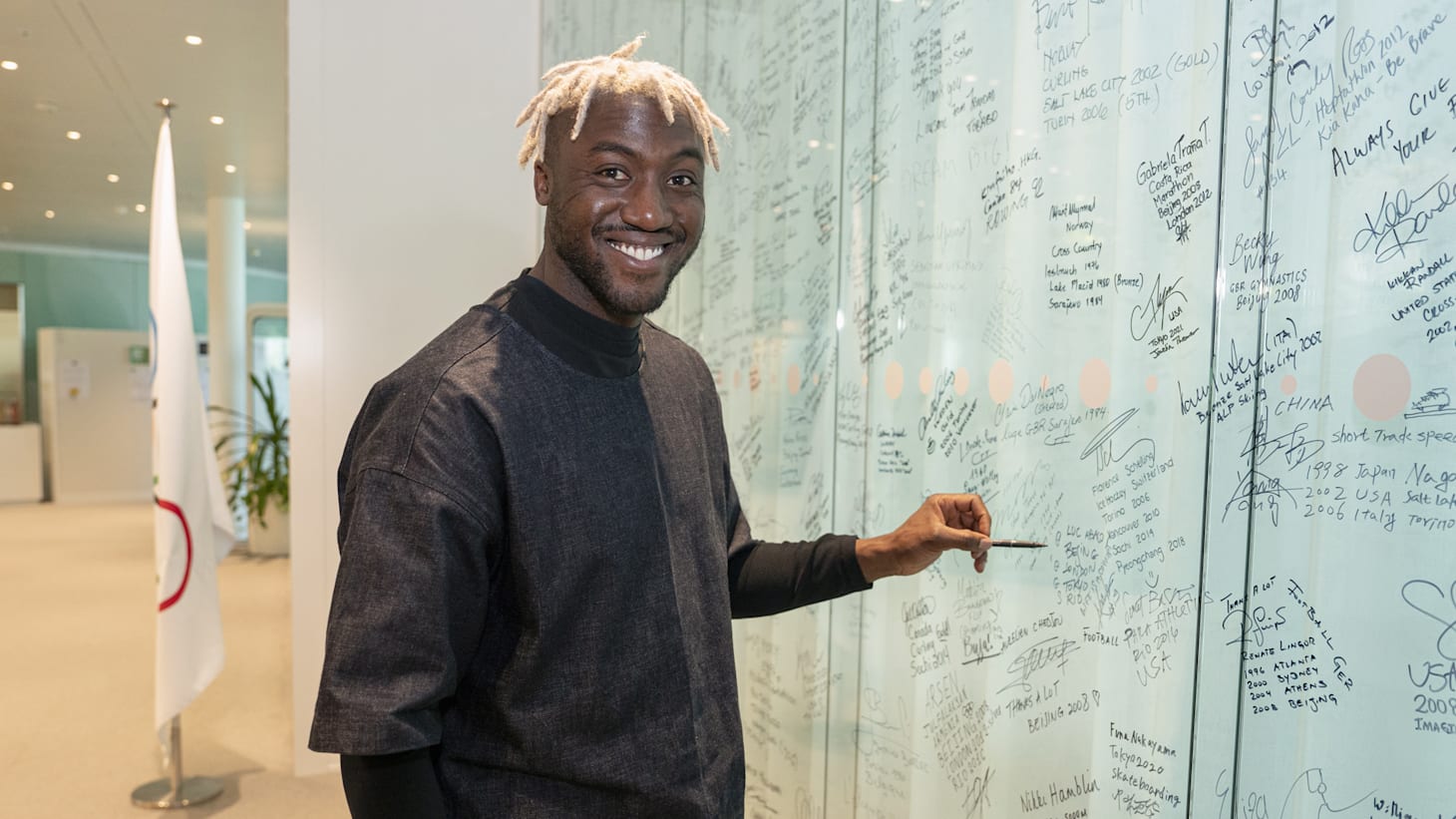 Take part in a fan Q&A with French handball great and Olympian artist ...
