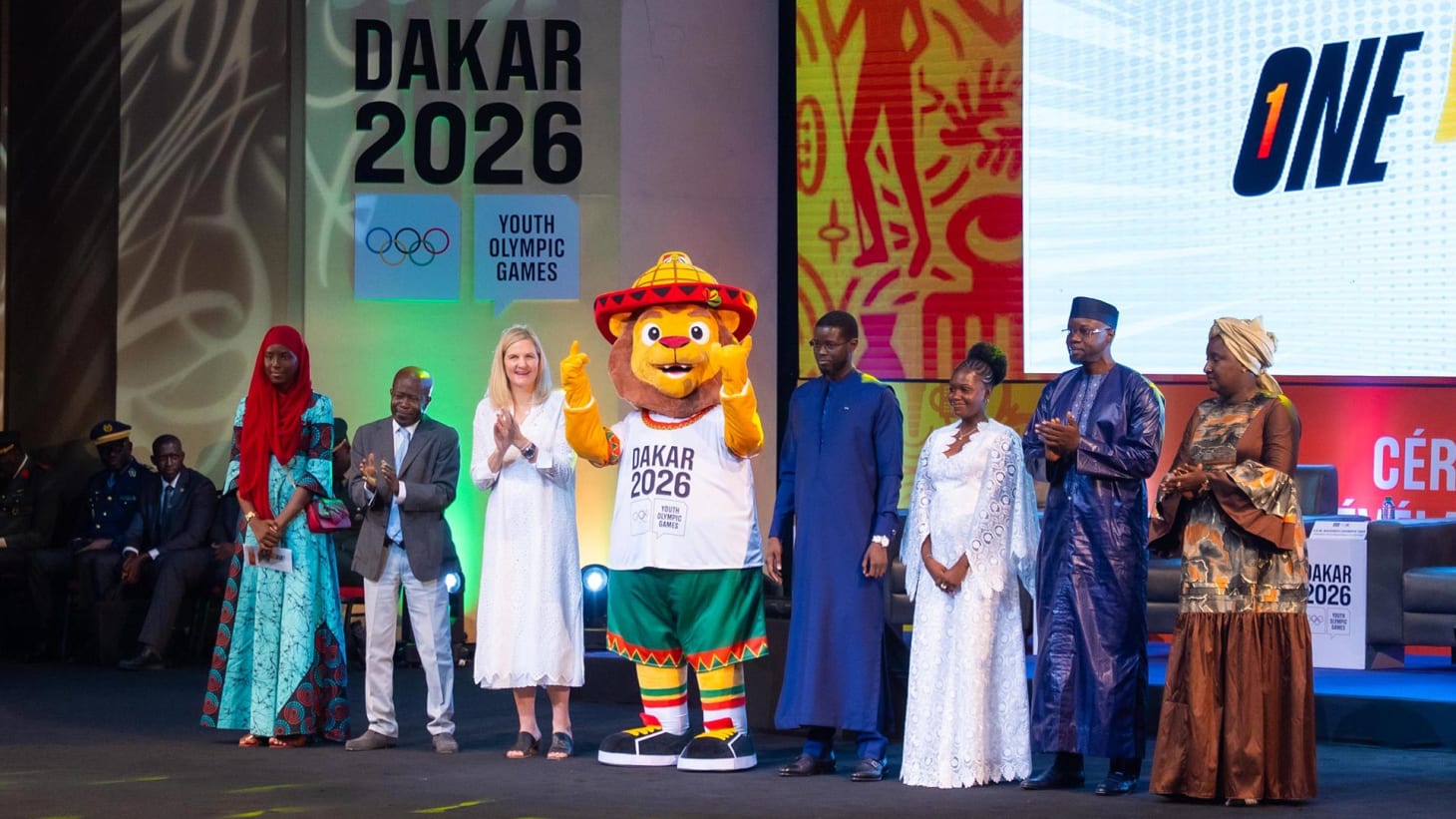 Ayo, the official mascot of Dakar 2026 Youth Olympics