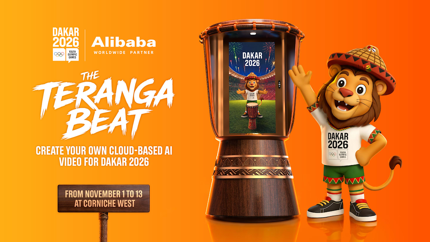 Alibaba brings Cloud-based AI experience to the Festival Site at Dakar 2026