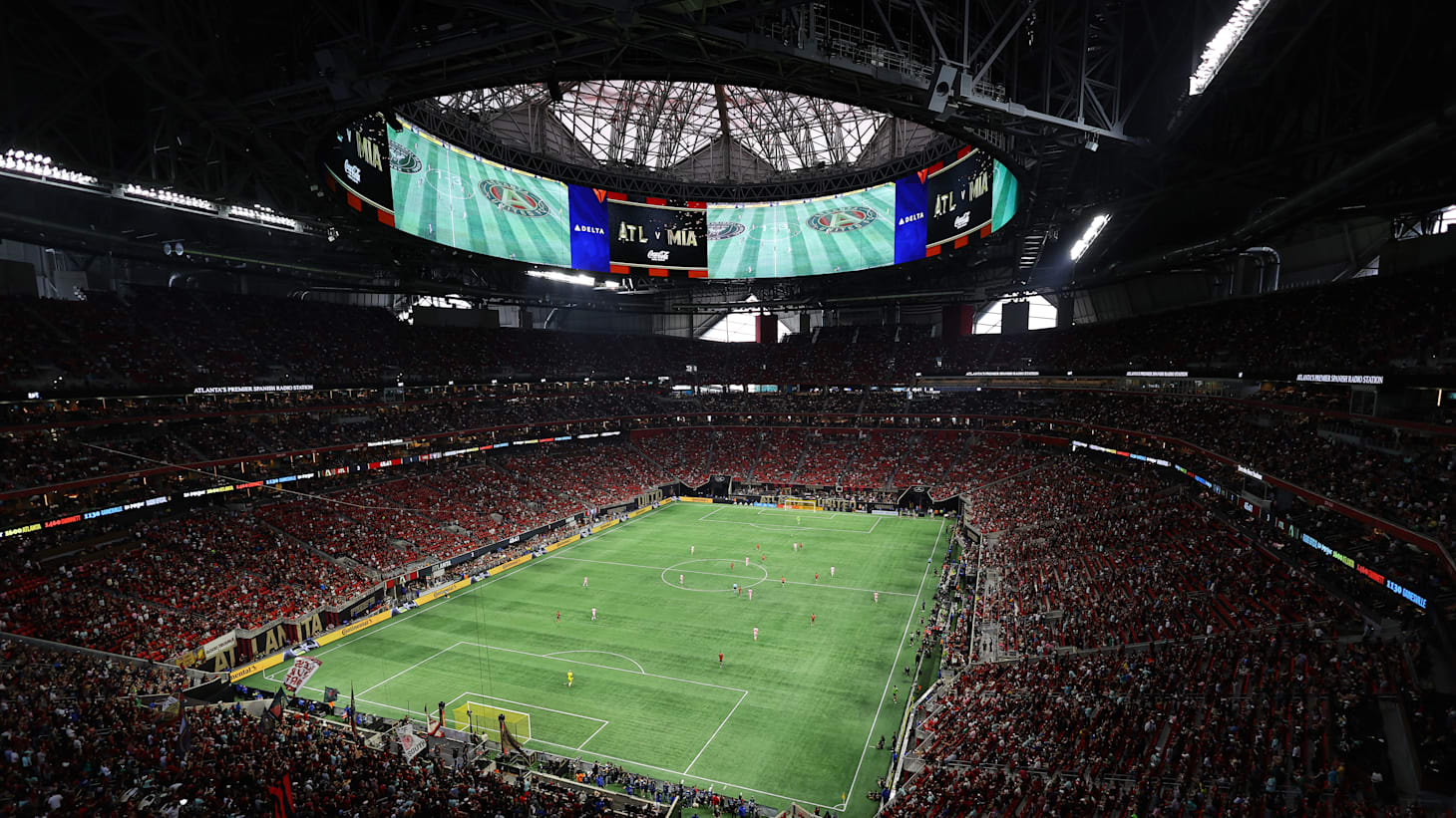 Atlanta Stadium, United States.