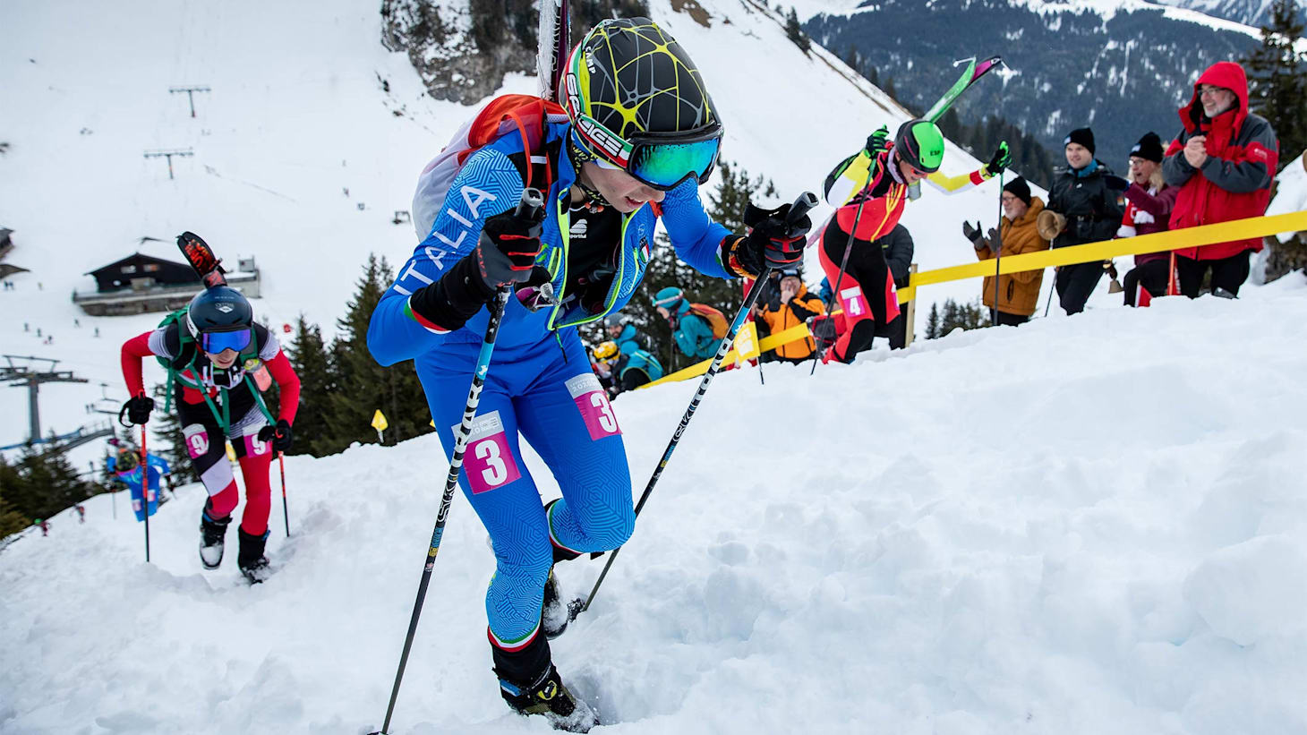 Des athlètes comblés font l'éloge du ski-alpinisme, un "sport magnifique" 