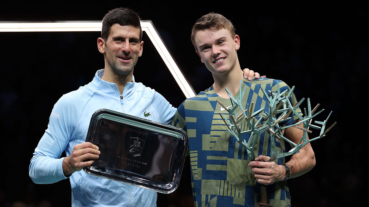 19歳のホルガ・ルーネがノバク・ジョコビッチを下して優勝【テニス