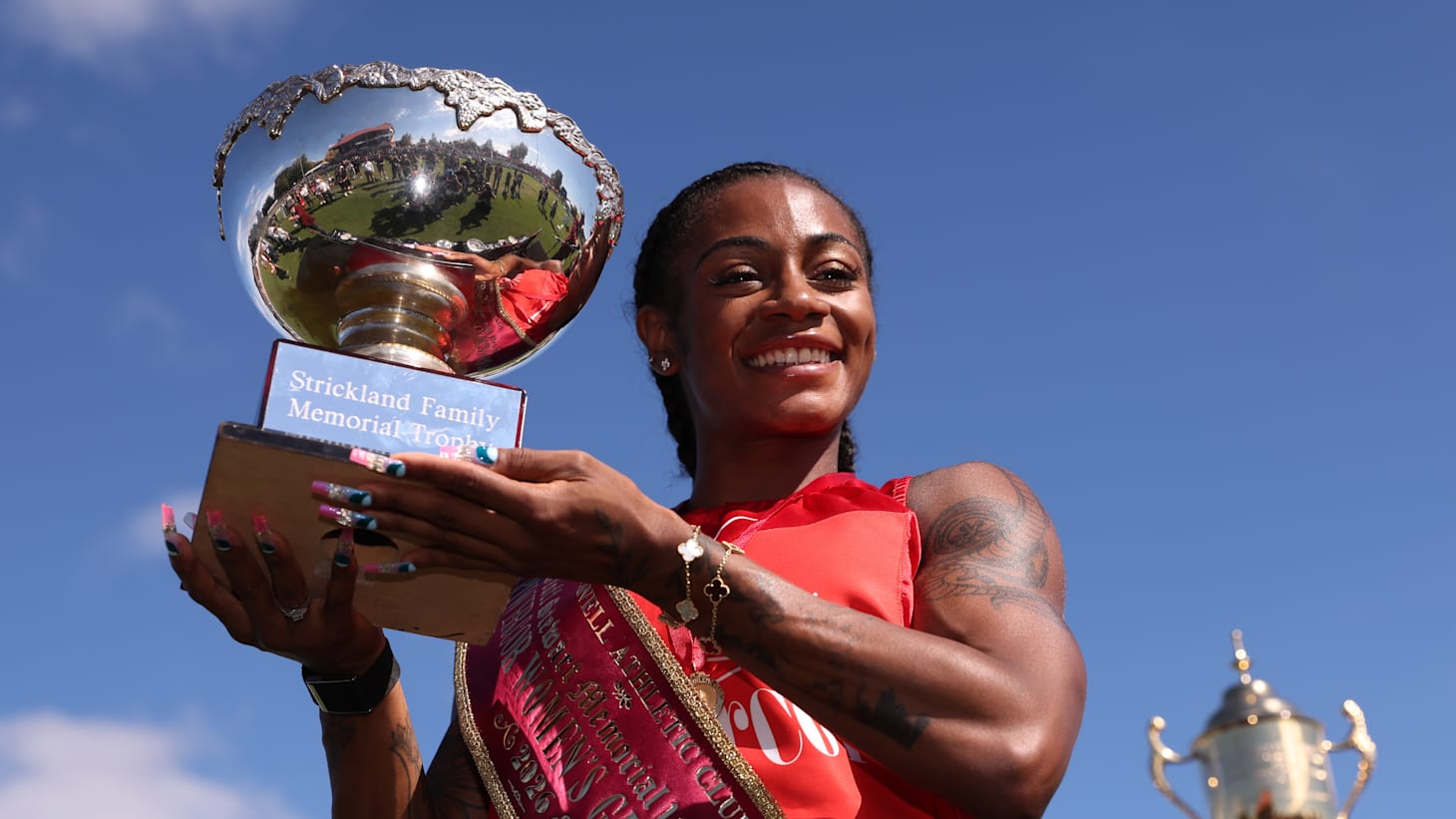 Sha'Carri Richardson becomes third-ever woman to win Stawell Gift from  scratch