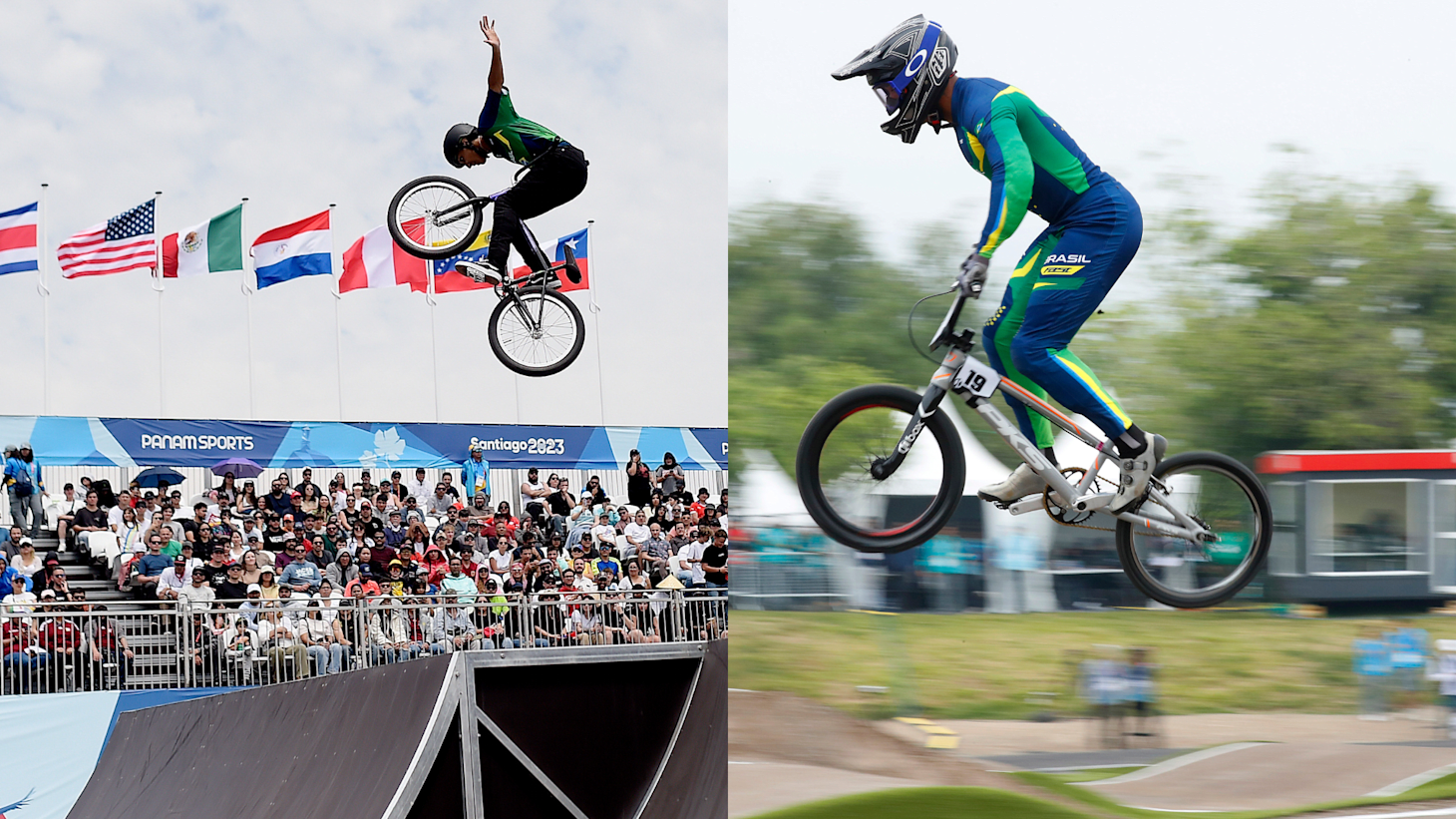 Quais são as diferenças entre BMX freestyle e BMX racing?