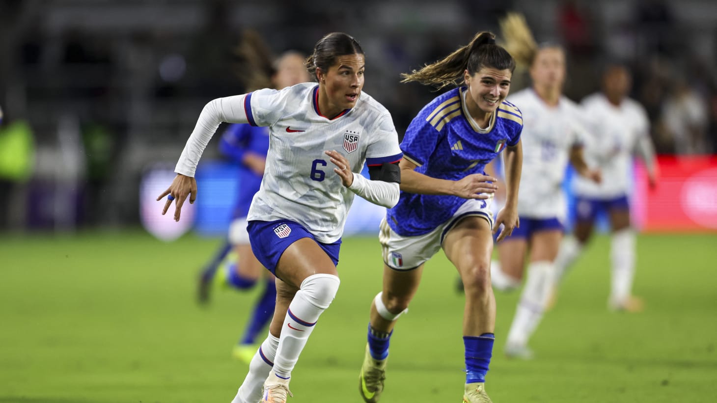 Football: U.S. Women’s national team scores shutout win over Italy in ...