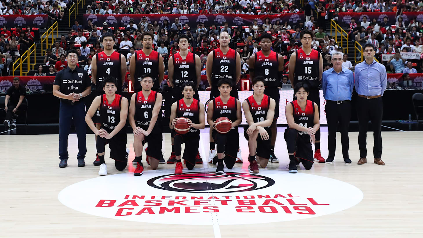 男子バスケ日本代表、FIBAワールドカップ2019へ出発