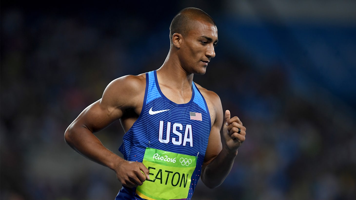 Dogged Eaton retains decathlon title - Olympic News