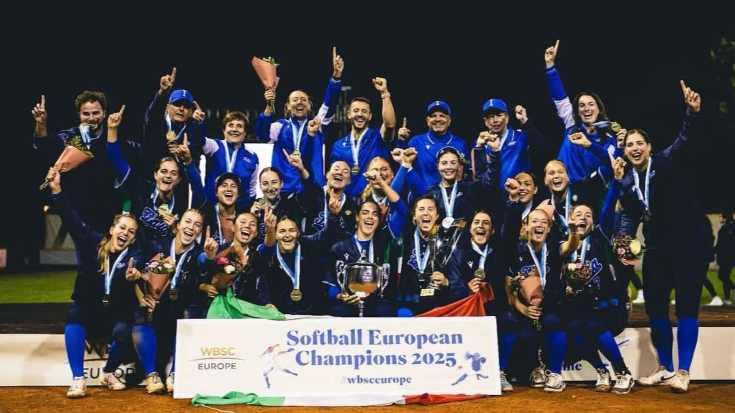 Italia di Softball Campione europeo 2025 | Risultati Europei 2025 Softball