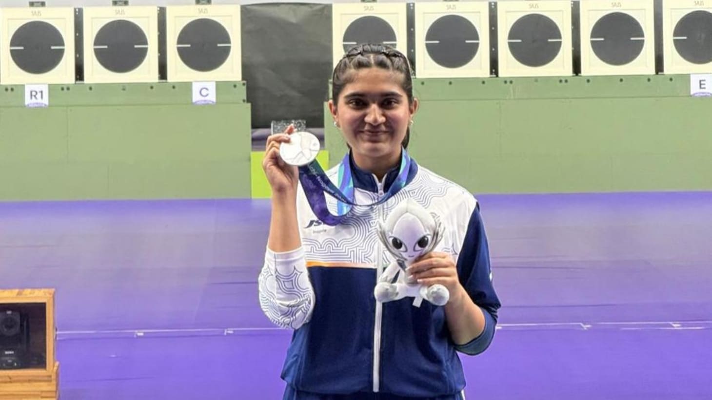 Asian Games 2026 shooting: Esha Singh wins 25m pistol silver medal ...