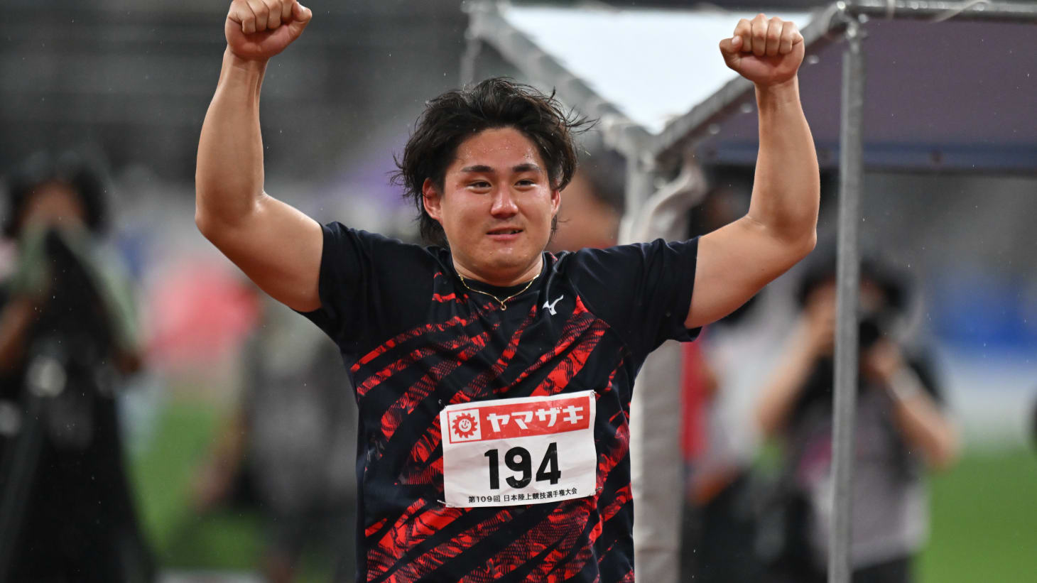 男子やり投の崎山雄太が世界陸上日本代表内定｜日本陸上競技選手権2025