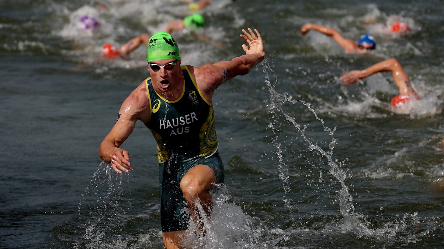 World Triathlon Championship Series: Matt Hauser triumphs in Yokohama ...