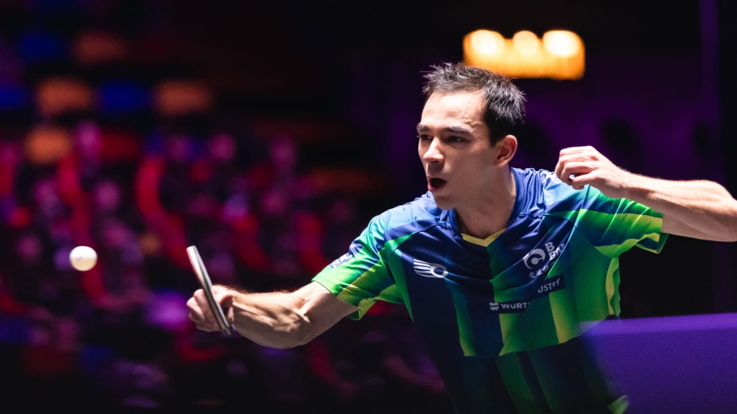 Hugo Calderano (BRA), during the 2025 season.