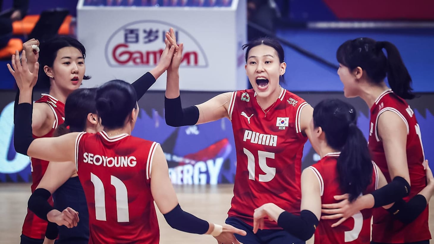 여자 배구 2025 VNL: 대한민국 2-3 체키아