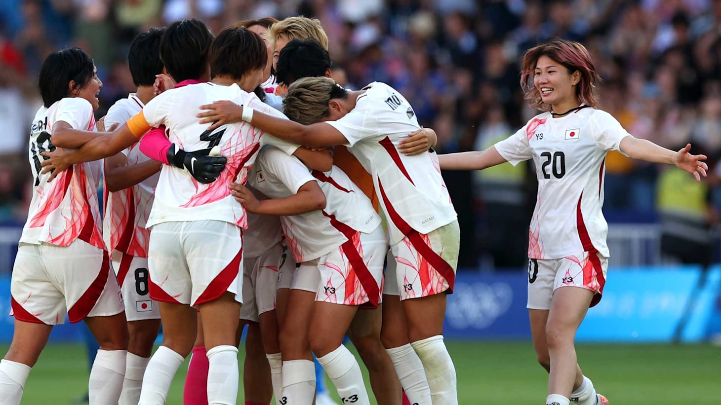 サッカー女子日本代表、ブラジル代表に大逆転劇｜パリ2024第2戦