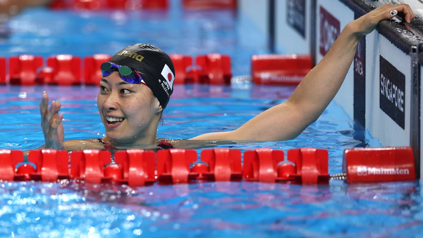 鈴木聡美が女子50m平泳ぎで決勝進出を目指す｜世界水泳2025・競泳7日目