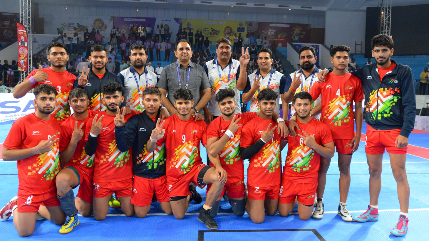 With the target of playing in Pro Kabaddi, dominant Haryana were on a ...