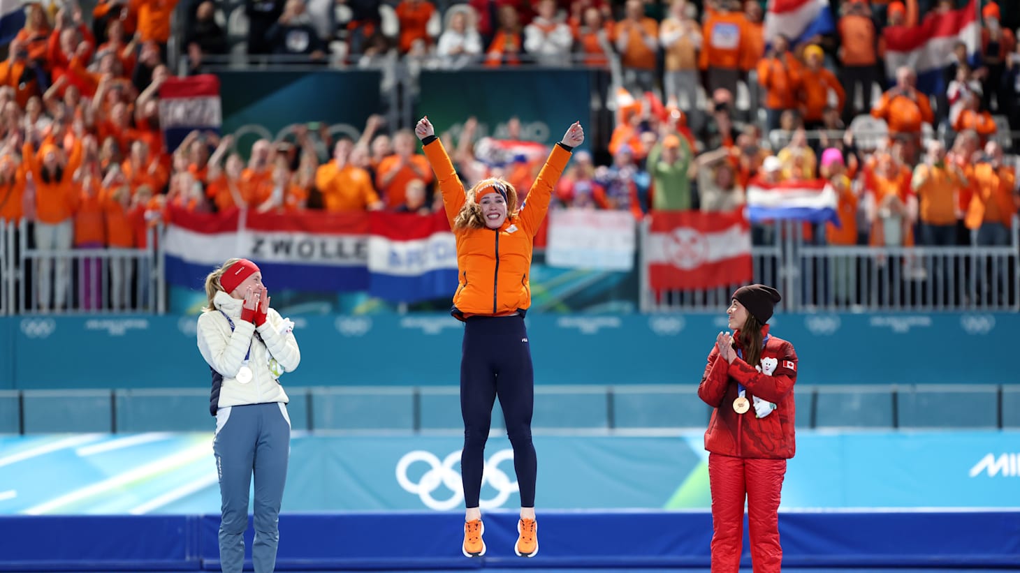 Winter Olympics 2026: Antoinette Rijpma-de Jong wins women's 1500m ...