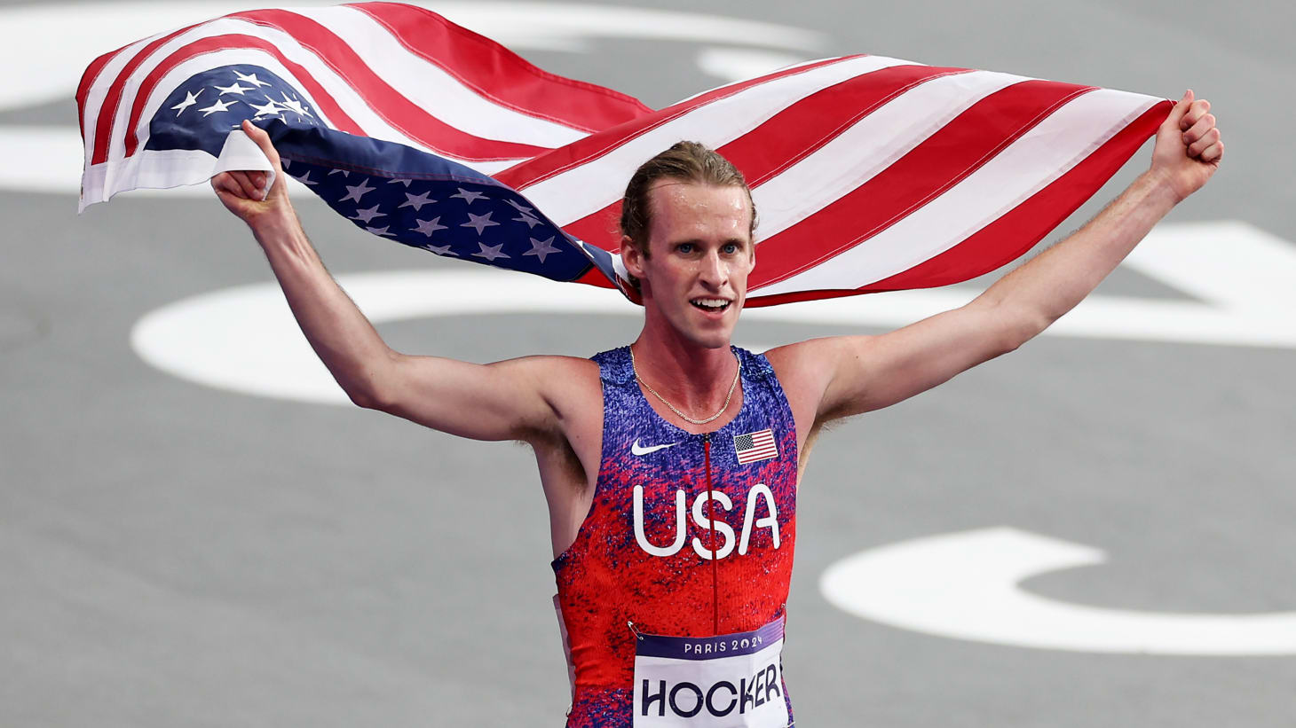 Cole Hocker set an Olympic record in the 1500m, Paris 2024