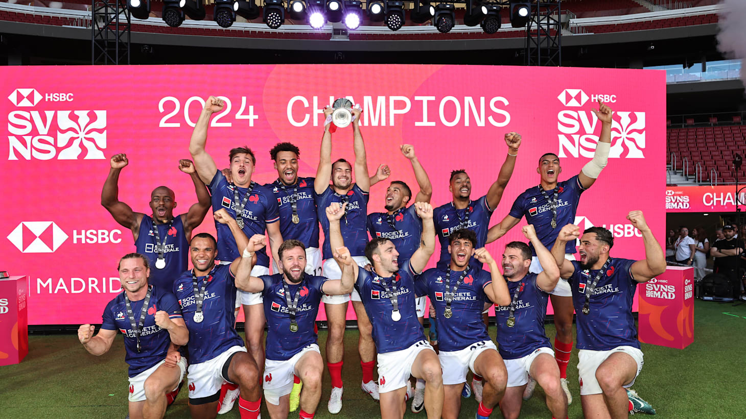 Finale des World Rugby Sevens Series 2024 : La France et Antoine Dupont ...