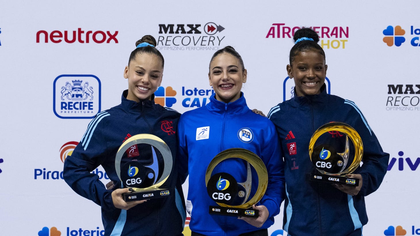 Sophia Weisberg, Isabel Ramos e Júlia Coutinho Campeonato Brasileiro de Ginástica Artística 2025