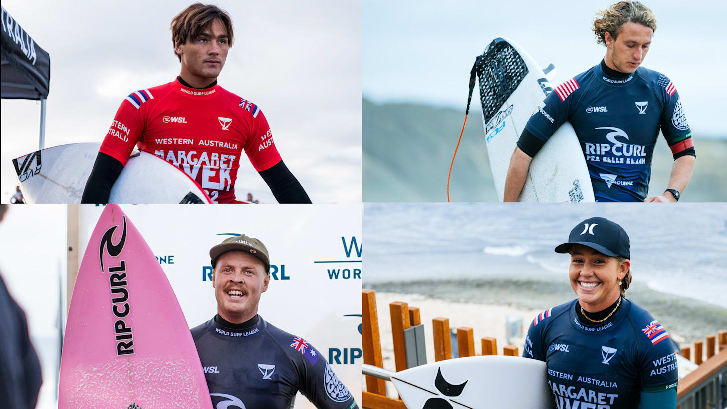 Surfing: Four new names making waves on the WSL tour