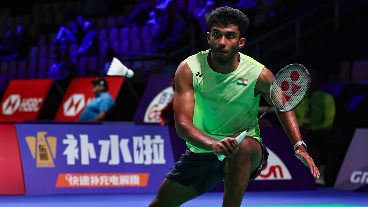 Ayush Shetty in action