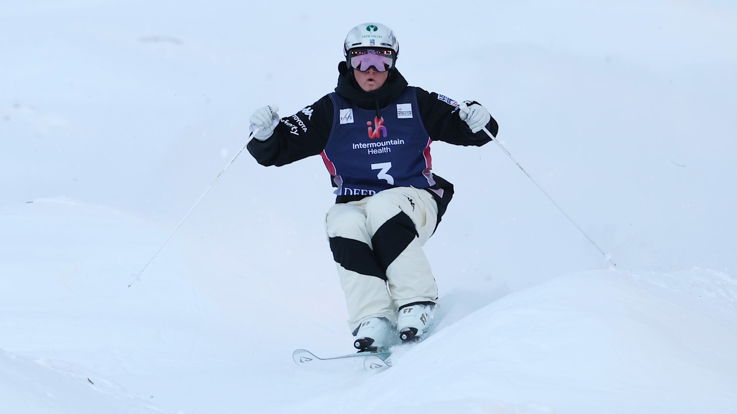 Mogul skier Nick Page on the 'split second' he loves most in his sport