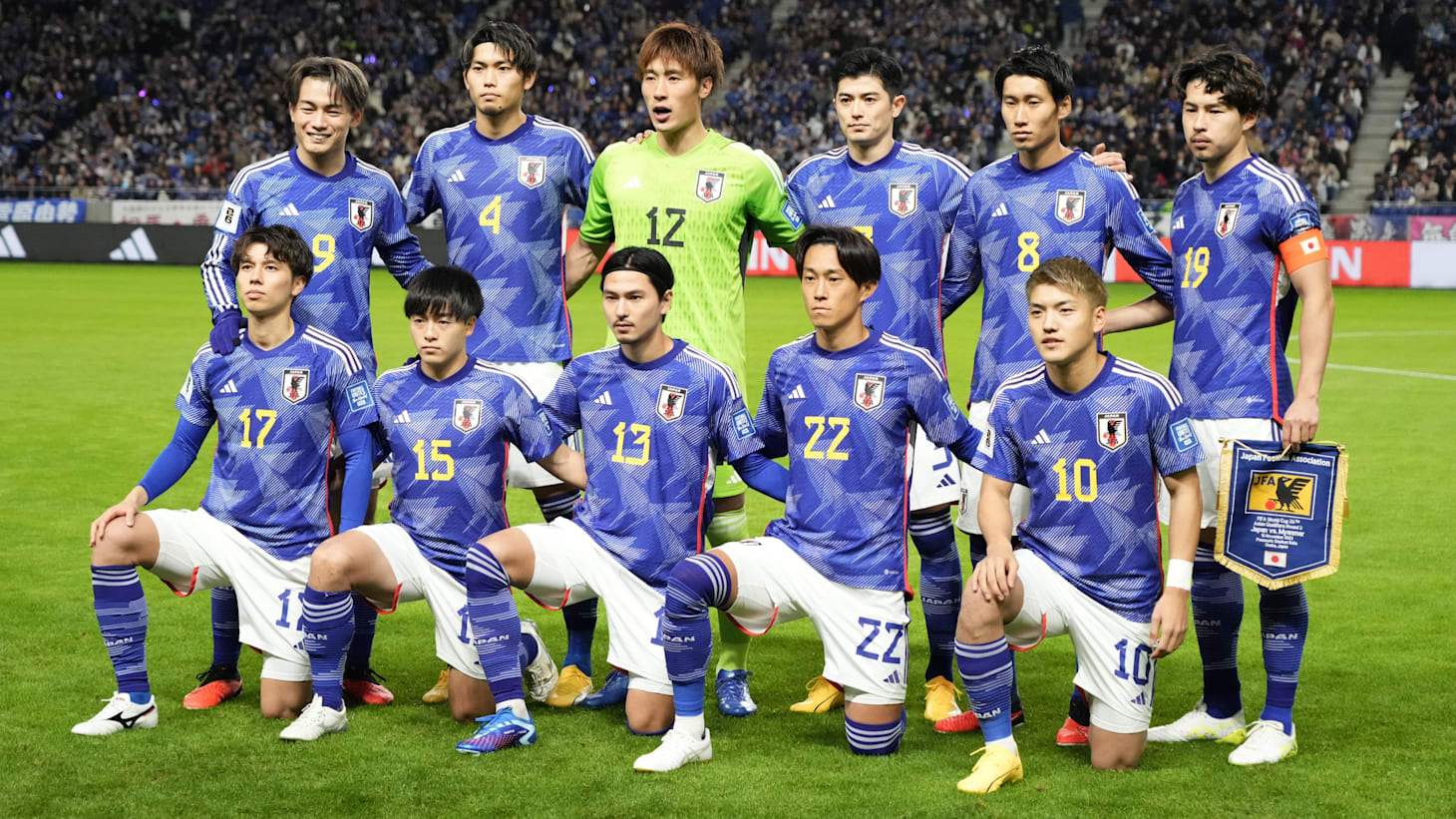 サッカー日本代表・SAMURAI BLUEメンバー発表…2024年元日にタイ