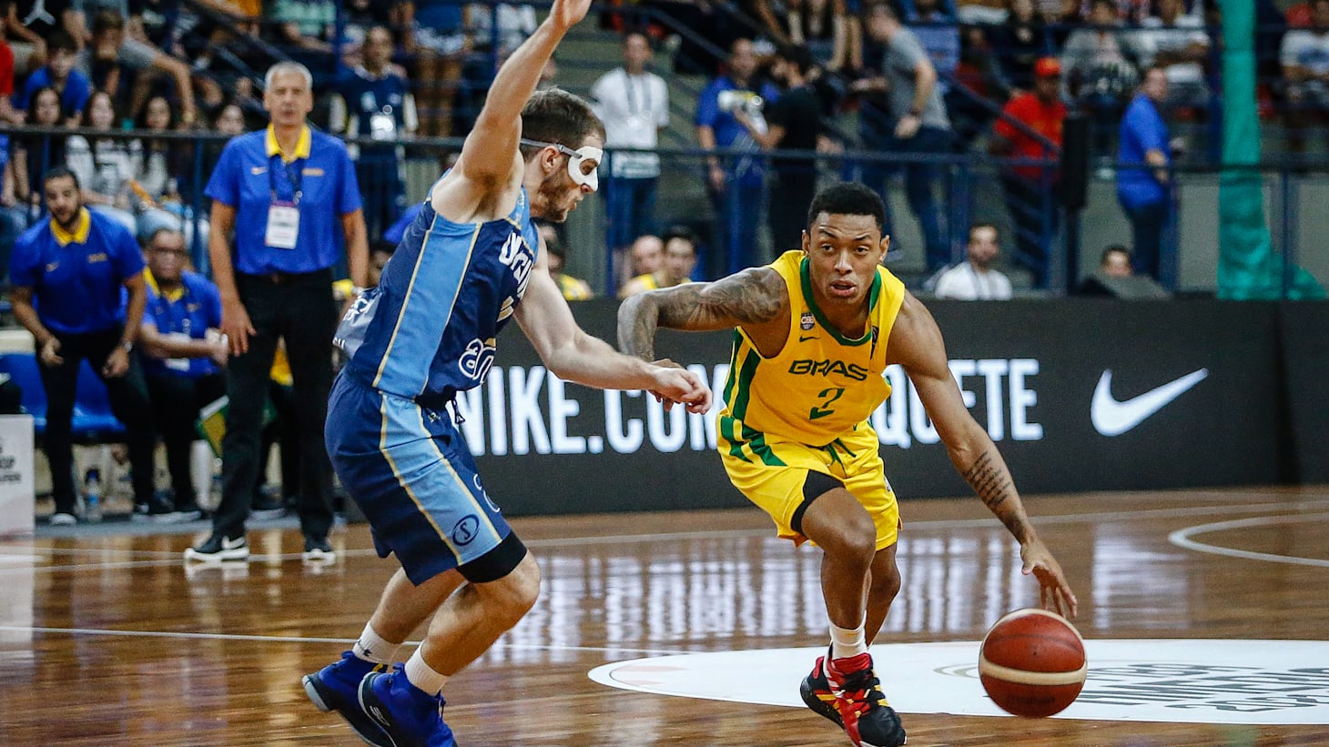 <strong>Brasil es la única selección de baloncesto que ha podido ganar más veces a Estados Unidos. Foto: CBB</strong> 