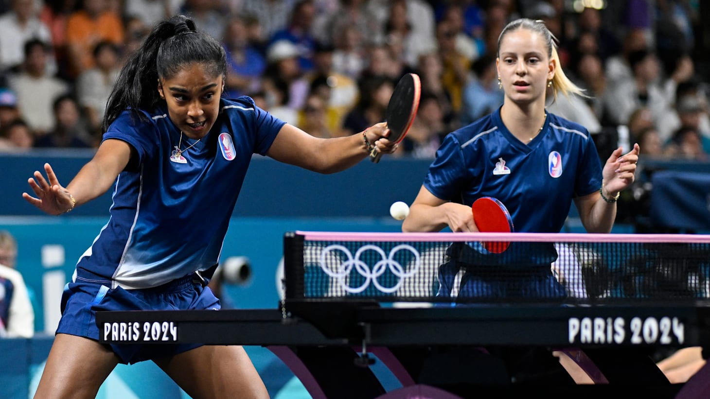 JO de Paris 2024 | Tennis de table : Les Bleues de Prithika Pavade ...
