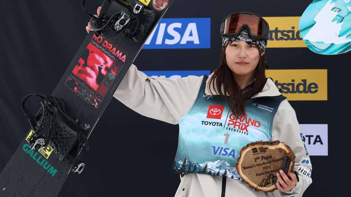 村瀬心椛が準優勝！種目別W杯ランキング首位に浮上／スノーボード