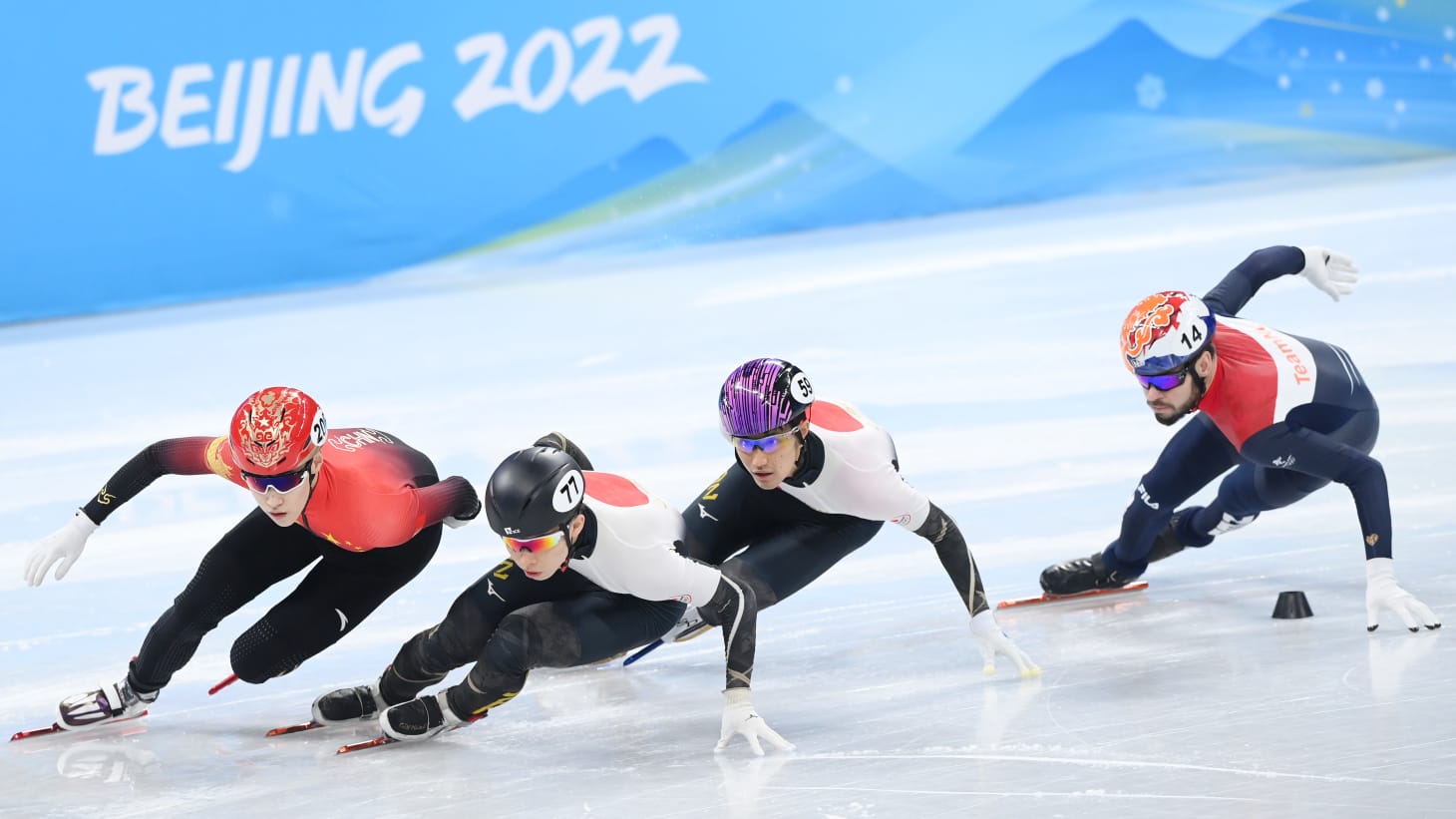 冬季長野オリンピック　大回転ポール旗 北京2022冬季オリンピック日本代表選手 メダリスト公式フレーム