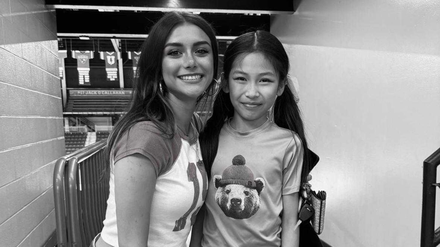 Figure skaters Harlow Stanley (MEX) and the late Angela Yang (USA).