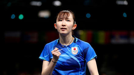 早田ひなが準決勝進出…張本智和、平野美宇は激闘の末にベスト8