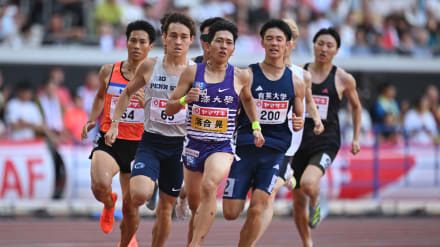 東京2025世界陸上】男子800m日本記録保持者の落合晃が初代表 次世代