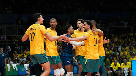 Brasil passa pela estreia do Pré-Olímpico Sul-Americano de Vôlei Masculino  2026 com vitória sobre o Chile