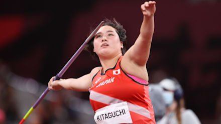 北口榛花が63m93で制す：セイコーゴールデングランプリ陸上2022東京