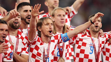 サッカー】W杯3位クロアチア代表ルカ・モドリッチ「まだまだハイ