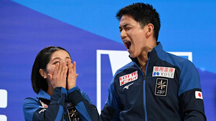 Japan's figure skating pair champions Miura Riku & Kihara Ryuichi: 'The  world title we won is not a burden'