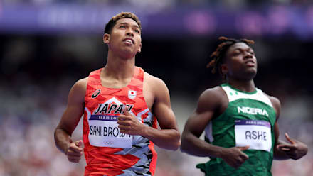 サニブラウン アブデルハキームが10秒02で男子100m準決勝進出丨