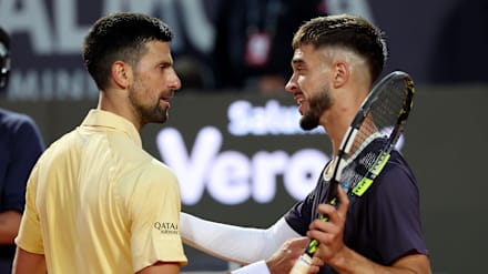 Italian Open 2026: Dino Prižmić secures biggest win of his career against Novak  Djokovic in three-set thriller