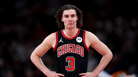 Basketball: Australia's Josh Giddey on the rebound after first  triple-double for Chicago Bulls