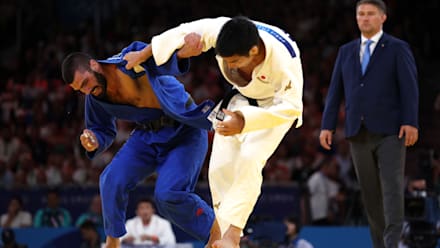 柔道男子81kg級・永瀬貴規がオリンピック連覇達成｜パリ2024