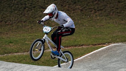期間限定セール BMXレーシング注目選手：男子はアジア大会金メダル長迫吉拓 トップス