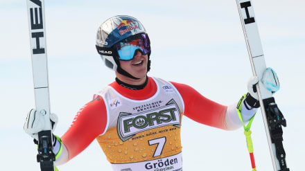 Franjo von Allmen leads Swiss 1-2 in Saturday's Val Gardena