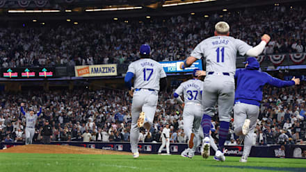 2024年ワールドシリーズ フィールドダート　ヤンキースタジアム　ドジャース ドジャース、4年ぶり8度目のワールドチャンピオン…5点差を