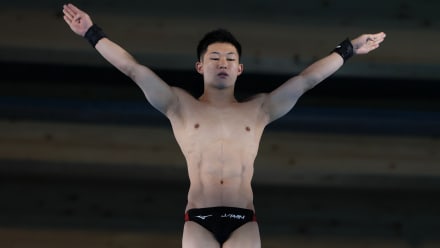 水泳 競泳 競パン 玉井陸斗 水着 ASはメダルラッシュの可能性も…飛込の玉井陸斗は2022年の銀メダルを