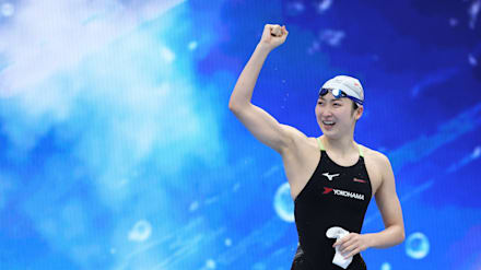 池江璃花子 競泳 コメント】100mバタフライ優勝の池江璃花子「すごく大きな一歩を
