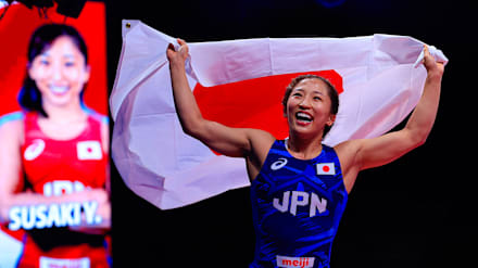 明治杯全日本選抜レスリング選手権】須﨑優衣、藤波朱理らパリ2024