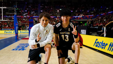 龍神NIPPON 山本智大 📸✨ ハグ嬉しそうすぎて🤣 #山本智大 選手 #龍神nippon #oqt2023